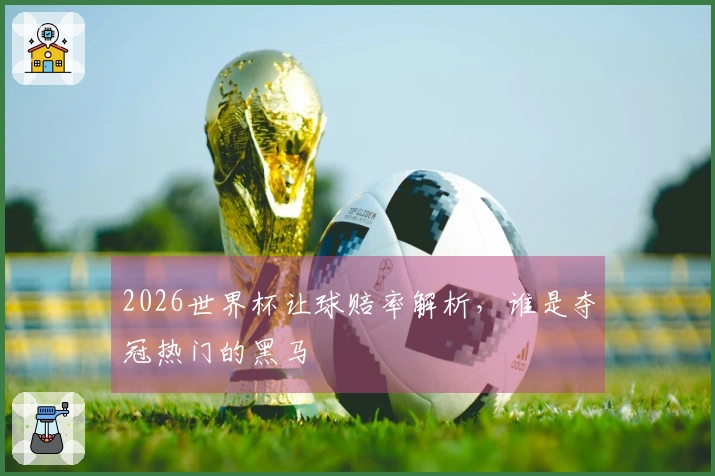 2026世界杯让球赔率解析，谁是夺冠热门的黑马